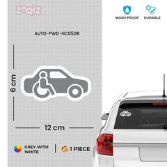 Handicap Superhero on Board Badge