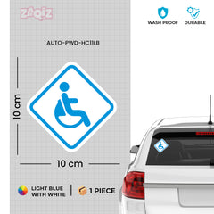 Proud Superhero Handicap Awareness Sticker