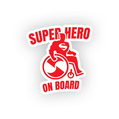 Dynamic Handicap Superhero Emblem