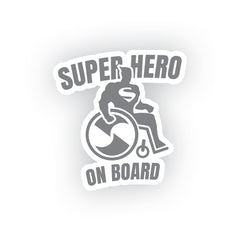 Dynamic Handicap Superhero Emblem