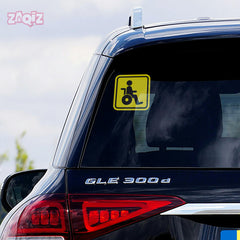 Bold Superhero Accessibility Sticker