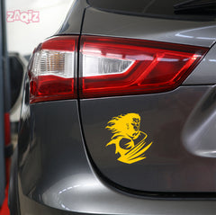 Stylish Hanuman Car Sticker | Easy-to-Apply Bhakti Design