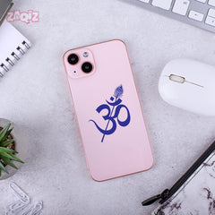 Matte Finish Om Mandala Mobile Sticker | Stylish & Durable