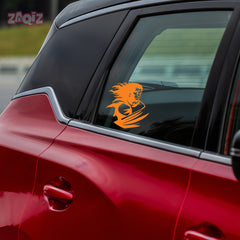 Stylish Hanuman Car Sticker | Easy-to-Apply Bhakti Design