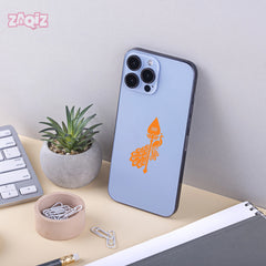 Trendy Spiritual Mobile Sticker | Waterproof Hindu Design