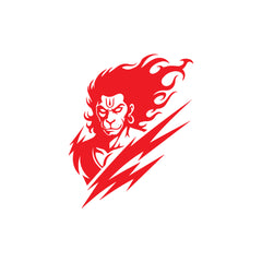 Long-Lasting Shree Hanuman Car Sticker | Outdoor Vinyl