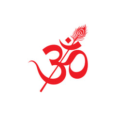 Matte Finish Om Mandala Bike Sticker | Stylish & Durable