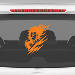 Long-Lasting Shree Hanuman Car Sticker | Outdoor Vinyl