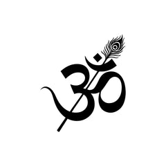 Matte Finish Om Mandala Bike Sticker | Stylish & Durable