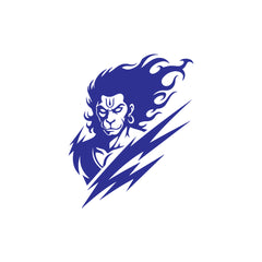 Long-Lasting Shree Hanuman Car Sticker | Outdoor Vinyl