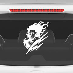 Long-Lasting Shree Hanuman Car Sticker | Outdoor Vinyl