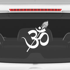 Matte Finish Om Mandala Bike Sticker | Stylish & Durable