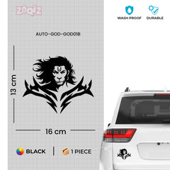 Jai Hanuman Car & Bike Sticker | Perfect for Devotees