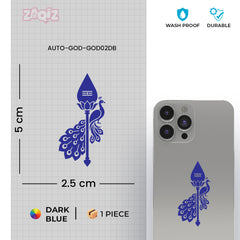 Trendy Spiritual Mobile Sticker | Waterproof Hindu Design