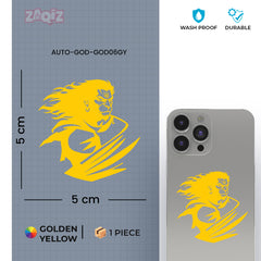 Iconic  Hanuman Mobile Sticker | Easy-to-Apply Devotional Design