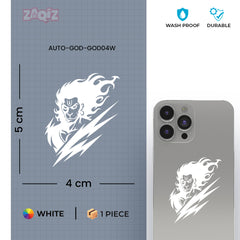 Long-Lasting Shree Hanuman Sticker for Mobile | Outdoor Vinyl