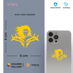 Jai Hanuman Mobile Sticker | Perfect for Bhakti Lovers