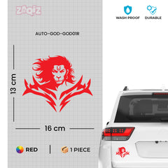 Jai Hanuman Car & Bike Sticker | Perfect for Devotees