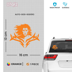 Jai Hanuman Car & Bike Sticker | Perfect for Devotees