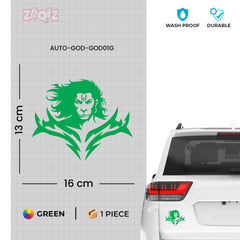 Jai Hanuman Car & Bike Sticker | Perfect for Devotees