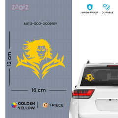 Jai Hanuman Car & Bike Sticker | Perfect for Devotees