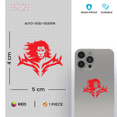 Jai Hanuman Mobile Sticker | Perfect for Bhakti Lovers