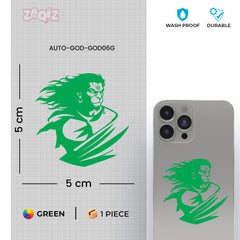 Iconic  Hanuman Mobile Sticker | Easy-to-Apply Devotional Design