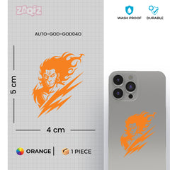 Long-Lasting Shree Hanuman Sticker for Mobile | Outdoor Vinyl