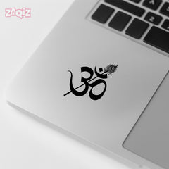 Matte Finish Om Mandala Mobile Sticker | Stylish & Durable