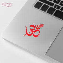 Matte Finish Om Mandala Mobile Sticker | Stylish & Durable