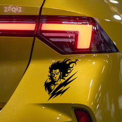 Long-Lasting Shree Hanuman Car Sticker | Outdoor Vinyl