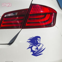 Stylish Hanuman Car Sticker | Easy-to-Apply Bhakti Design