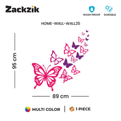 Colorful Butterfly Wall Sticker for Living Room Decoration