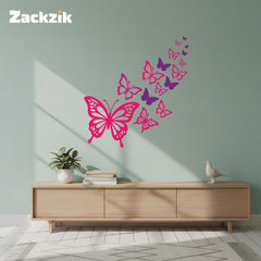 Colorful Butterfly Wall Sticker for Living Room Decoration