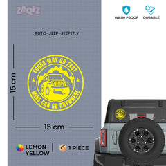 Adventure Lover Jeep Emblem for Vehicles
