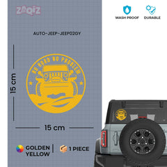 Jeep Life Emblem for Off-Road Enthusiasts