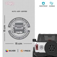 Classic Jeep Life Sticker for Vehicles