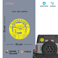 Jeep Lover Emblem for Road Trips