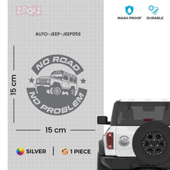 Jeep Off-Road Adventure Car Sticker