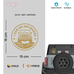 Proud Jeep Owner Sticker for Vehicles