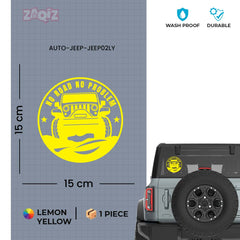 Jeep Life Emblem for Off-Road Enthusiasts