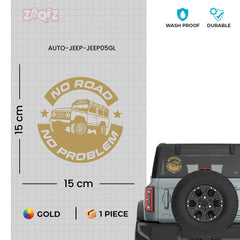 Jeep Off-Road Adventure Car Sticker