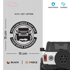 Classic Jeep Life Sticker for Vehicles