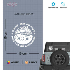 Proud Jeep Enthusiast Adventure Decal