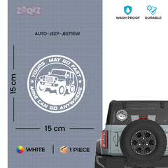 Off-Road Legend Jeep Life Sticker