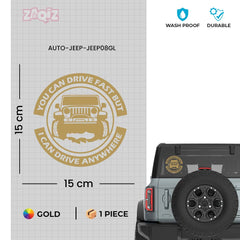 Classic Jeep Life Sticker for Vehicles