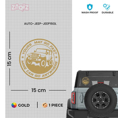 Off-Road Legend Jeep Life Sticker