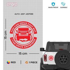 Classic Jeep Life Sticker for Vehicles