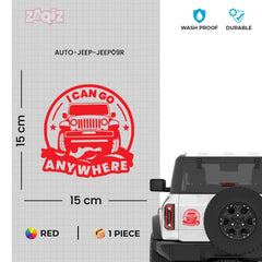 High-Quality Jeep Decal for Off-Roading