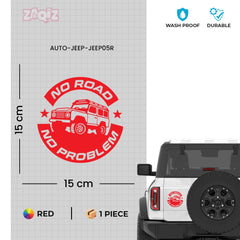 Jeep Off-Road Adventure Car Sticker